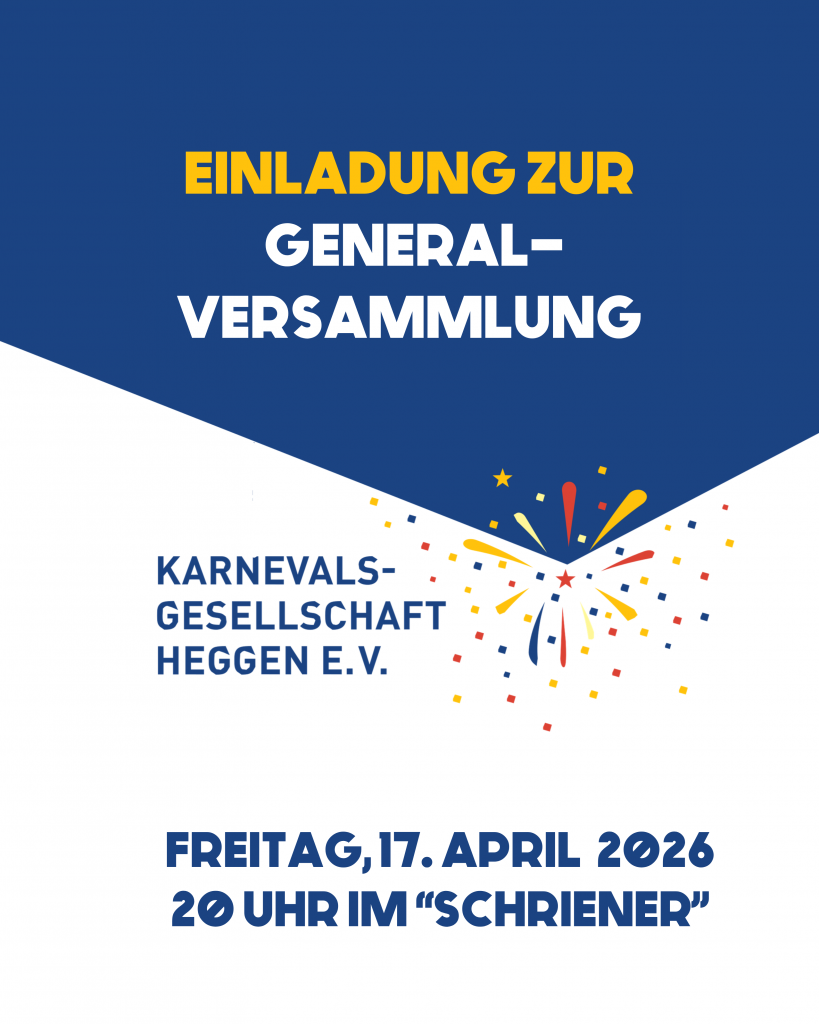 Einladung Generalversammlung 2026